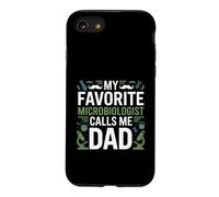 My Favorite Microbiologist Calls Me Dad Proud Fathers Day Case for iPhone SE (2020) / 7/8