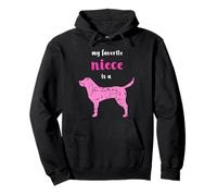 My Favorite Niece is a Labrador Retriever -Dog Lover Lab Mom Pullover Hoodie