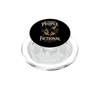 My Favorite People are Fictional Characters Book Lover PopSockets PopGrip for MagSafe