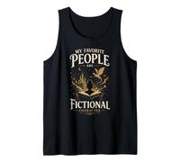 My Favorite People are Fictional Characters Book Lover Tank Top