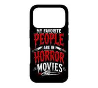 My Favorite People Are In Horror Movies Halloween Case for iPhone 17 Pro