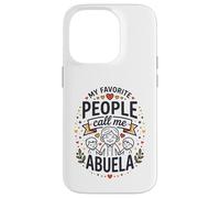 My Favorite People Call Me Abuela Hispanic Grandma Quote Case for iPhone 14 Pro