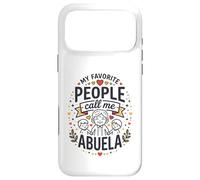 My Favorite People Call Me Abuela Hispanic Grandma Quote Case for iPhone 17 Pro Max