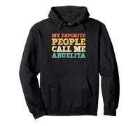 My Favorite People Call Me Abuelita Vintage Pullover Hoodie