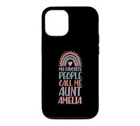 My Favorite People Call Me Aunt Amelia First Name Auntie Case for iPhone 12/12 Pro
