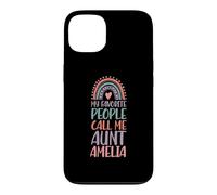My Favorite People Call Me Aunt Amelia First Name Auntie Case for iPhone 13