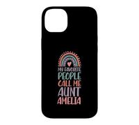 My Favorite People Call Me Aunt Amelia First Name Auntie Case for iPhone 14 Plus