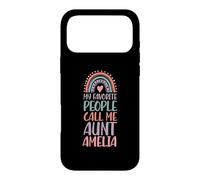 My Favorite People Call Me Aunt Amelia First Name Auntie Case for iPhone 17 Pro Max