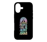 My Favorite People Call Me Aunt Anna First Name Auntie Case for iPhone 17