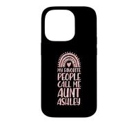 My Favorite People Call Me Aunt Ashley First Name Auntie Case for iPhone 14 Pro