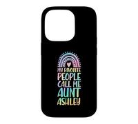 My Favorite People Call Me Aunt Ashley First Name Auntie Case for iPhone 14 Pro