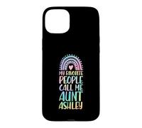 My Favorite People Call Me Aunt Ashley First Name Auntie Case for iPhone 15 Plus