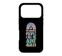 My Favorite People Call Me Aunt Ashley First Name Auntie Case for iPhone 17 Pro