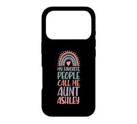 My Favorite People Call Me Aunt Ashley First Name Auntie Case for iPhone 17 Pro