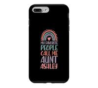 My Favorite People Call Me Aunt Ashley First Name Auntie Case for iPhone 7 Plus/8 Plus