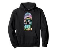 My Favorite People Call Me Aunt Ashley First Name Auntie Pullover Hoodie