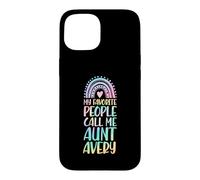 My Favorite People Call Me Aunt Avery First Name Auntie Case for iPhone 15