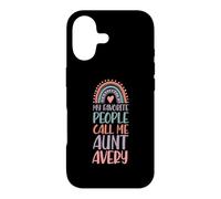 My Favorite People Call Me Aunt Avery First Name Auntie Case for iPhone 17