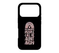 My Favorite People Call Me Aunt Avery First Name Auntie Case for iPhone 17 Pro