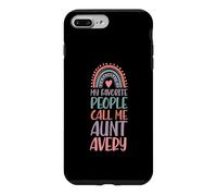 My Favorite People Call Me Aunt Avery First Name Auntie Case for iPhone 7 Plus/8 Plus