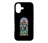 My Favorite People Call Me Aunt Elizabeth First Name Auntie Case for iPhone 17