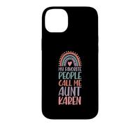 My Favorite People Call Me Aunt Karen First Name Auntie Case for iPhone 14 Plus