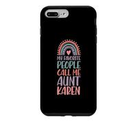 My Favorite People Call Me Aunt Karen First Name Auntie Case for iPhone 7 Plus/8 Plus