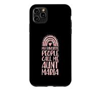 My Favorite People Call Me Aunt Maria First Name Auntie Case for iPhone 11 Pro Max