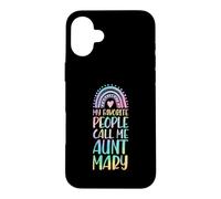 My Favorite People Call Me Aunt Mary First Name Auntie Case for iPhone 16 Plus