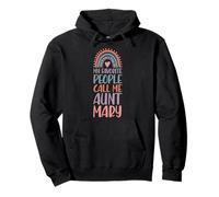 My Favorite People Call Me Aunt Mary First Name Auntie Pullover Hoodie