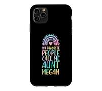 My Favorite People Call Me Aunt Megan First Name Auntie Case for iPhone 11 Pro Max