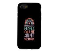 My Favorite People Call Me Aunt Victoria First Name Auntie Case for iPhone SE (2020) / 7/8