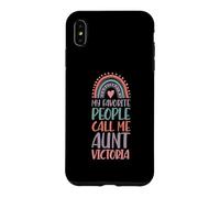 My Favorite People Call Me Aunt Victoria First Name Auntie Case for iPhone XS Max