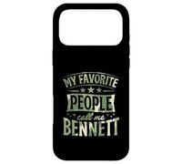 My Favorite People Call Me Bennett Personalized Name Case for iPhone 17 Pro Max