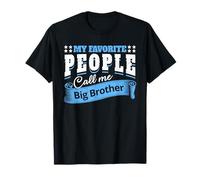 My Favorite People Call Me Big Brother Vintage Fun T-Shirt