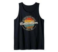 My Favorite People Call Me Bonus Mom Stamp Mothers Day Tank Top