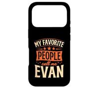 My Favorite People Call Me Evan Personalized Name Case for iPhone 17 Pro