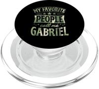 My Favorite People Call Me Gabriel Personalized Name PopSockets PopGrip for MagSafe
