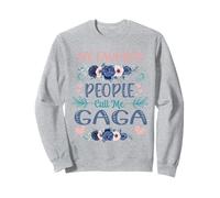 My Favorite People Call Me Gaga Cute Floral Mother's day Sweatshirt