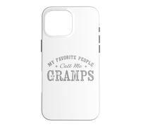 My Favorite People Call Me Gramps Vintage Case for iPhone 16 Pro Max