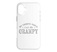 My Favorite People Call Me Grampy Vintage Case for iPhone 16 Plus