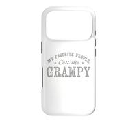 My Favorite People Call Me Grampy Vintage Case for iPhone 17 Pro