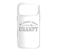 My Favorite People Call Me Grampy Vintage Case for iPhone 17 Pro Max