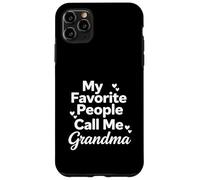 My Favorite People Call Me Grandma Heart Lettered Design Case for iPhone 11 Pro Max