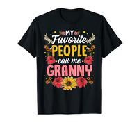 My Favorite People Call Me Granny Shirt Mothers Day Gift T-Shirt