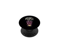 My Favorite People Call Me Great Aunt Floral Flowers PopSockets Adhesive PopGrip