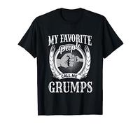 My Favorite People Call Me Grumps Fist Bump Special Grandpa T-Shirt