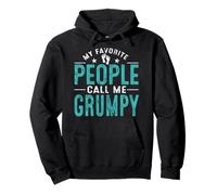 My Favorite People Call Me Grumpy Vintage Funny Grumpy Fathe Pullover Hoodie
