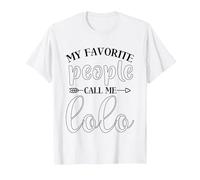 My Favorite People Call Me Lolo Funny Present for Lolo T-Shirt, Men, White, 6X-Large