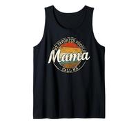 My Favorite People Call Me Mama Vintage Stamp Mothers Day Tank Top